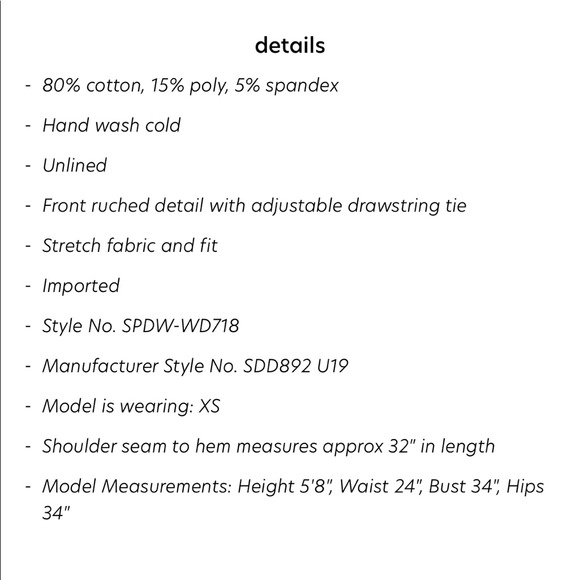 Superdown Yasmine Drawstring Dress - Picture 3 of 4